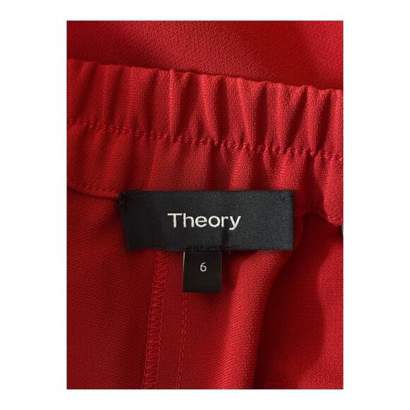 Theory Northsound Admiral Pants red size 6 - Picture 4 of 8